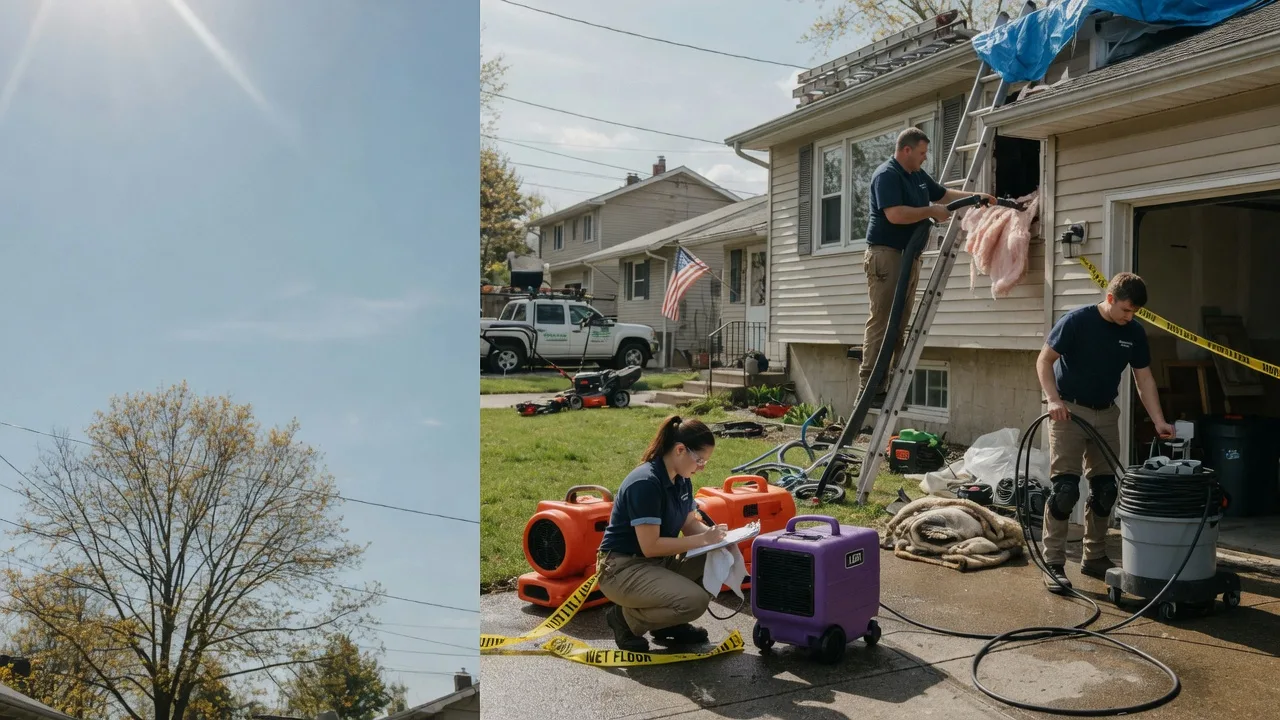 Emergency Water Removal in Sheffield Lake, OH near me